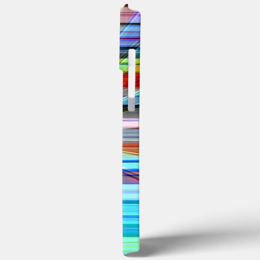 パノラストライプノラマエフェクトで交差した色 Case-Mate iPhoneケース (裏面 / 左)