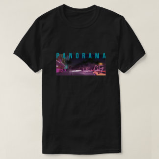 パノラマの夜景Tシャツ｜レトロネオンシティ Tシャツ