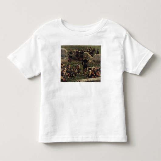 パノラマの片 トドラーTシャツ (正面)