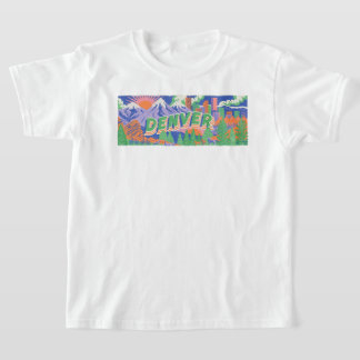 パノラマアメリカン・レトロアウトドア Tシャツ
