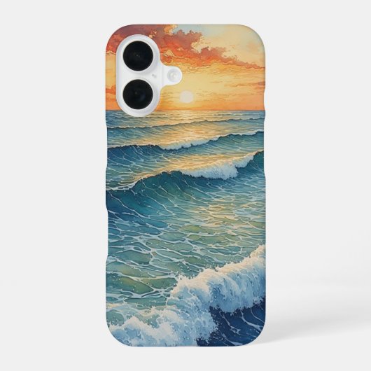 パノラマウォーター ビュー iPhone 16ケース (裏面)