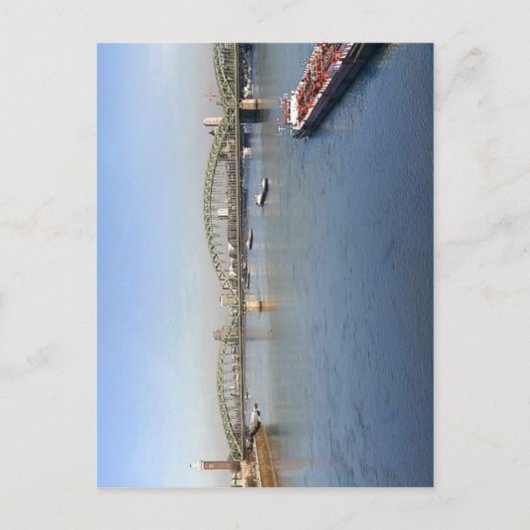 パノラマケルン、ドイツ。Deutzer Br?cから表示 ポストカード (正面)