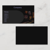 パノラマサンセットプロファイルカード 名刺 (正面/裏面)