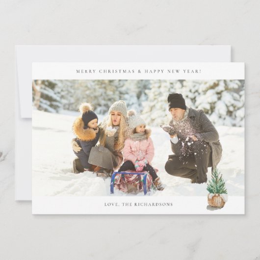 パノラマシックH写真 – 冬の木 (正面)