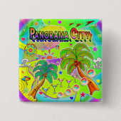 パノラマシティマインドフォーカスボタン 缶バッジ (正面)