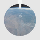 パノラマテキサス州とメキシコ湾 オーナメント (裏面)