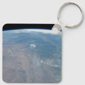 パノラマテキサス州とメキシコ湾 キーホルダー (裏面)