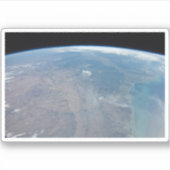 パノラマテキサス州とメキシコ湾 シール (正面)