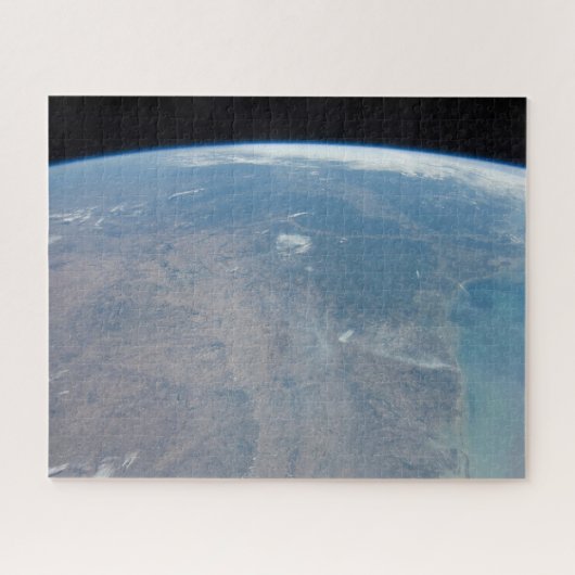 パノラマテキサス州とメキシコ湾 ジグソーパズル (横)