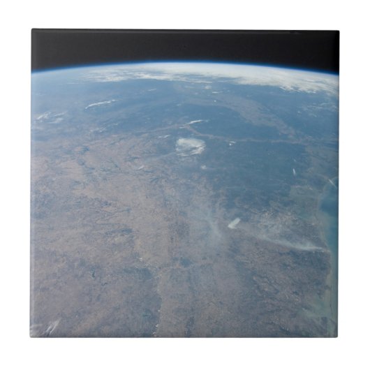 パノラマテキサス州とメキシコ湾 タイル (正面)