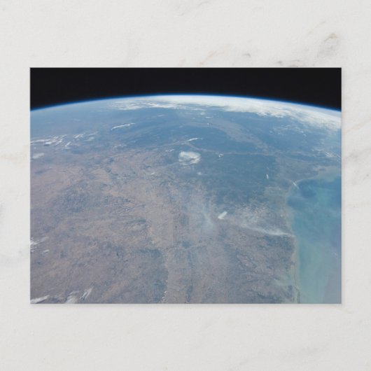 パノラマテキサス州とメキシコ湾 ポストカード (正面)