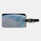 パノラマテキサス州とメキシコ湾 ラゲッジタグ (正面横)