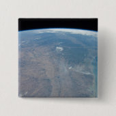 パノラマテキサス州とメキシコ湾 缶バッジ (正面)