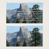 パノラマトレイルIからのハーフドーム (正面&裏面)