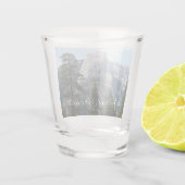 パノラマトレイルIからのハーフドーム ショットグラス (裏面)