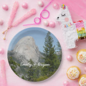 パノラマトレイルIIからのハーフドーム ペーパープレート (パーティー)