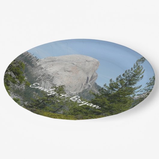 パノラマトレイルIIからのハーフドーム ペーパープレート (アングル)