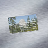 パノラマトレイルIIからのハーフドーム マグネット名刺 (インサイチュ)