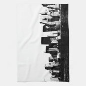 パノラマニューヨークシティキッチンタオル キッチンタオル (縦)