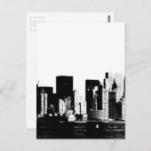 パノラマニューヨークシティハガキ ポストカード (正面/裏面)