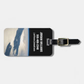 パノラマハイライト宇宙海峡からの調理師 ラゲッジタグ (正面横)