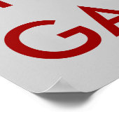 パノラマバスケットボール選手シルエットポスター ポスター (角)