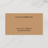 パノラマバレービュー 名刺 (裏面)