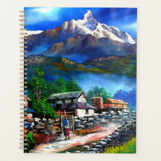 パノラマビューオブエベレストマウンテンネパールプランナー プランナー手帳