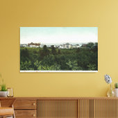 パノラマビューオブザシティー キャンバスプリント (インサイチュ (リビング))