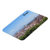 パノラマビューオブローマfromカステルサンタンジェロ マグネット (左側)