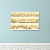パノラマビュー キャンバスプリント (インサイチュ (ウッドフロア))