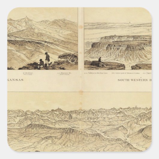 パノラマビュー スクエアシール (正面)