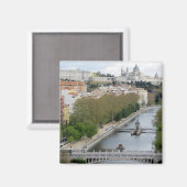 パノラマビュー,マドリード,スペイン マグネット (正面/裏面)