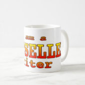 パノラマベストセラー作家マグ コーヒーマグカップ (正面右)