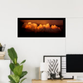 パノラマポスター、Stormy雲サイズ34x13.78インチ ポスター (ホームオフィス)