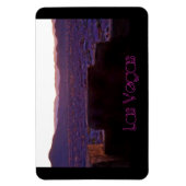 パノラママウンテンズラスベガスビューフレキシブルマグネット マグネット (縦)