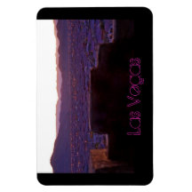 パノラママウンテンズラスベガスビューフレキシブルマグネット