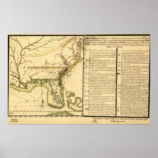 パノラママップ(スペインの言語) ポスター (正面)