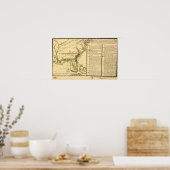 パノラママップ(スペインの言語) ポスター (キッチン)