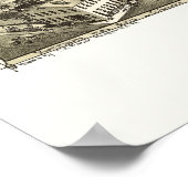 パノラママップ – 1889 ポスター (角)