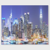 パノラママンハッタン ラッピングペーパー (フラット)