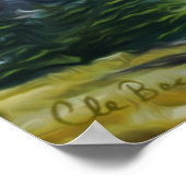 パノラマロッキーマウンテンアートポスター ポスター (角)