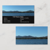 パノラマ式の山景色2のしおり 名刺 (正面/裏面)