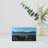 パノラマ式の山景色2のしおり 名刺 (スタンド正面)