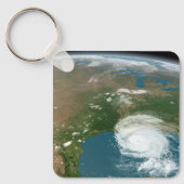 パノラマ惑星の地球と米国。 キーホルダー (正面)