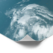 パノラマ惑星の地球と米国。 ポスター (角)