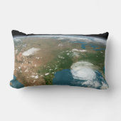 パノラマ惑星の地球と米国。 ランバークッション (正面)