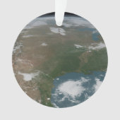 パノラマ惑星の地球と米国。2 オーナメント (正面)