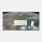 パノラマ惑星の地球と米国。2 デスクマット (キーボード&マウス)