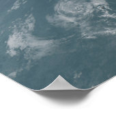 パノラマ惑星の地球と米国。2 ポスター (角)